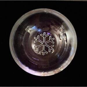 Vintage Orrefors “Sweetie Snowflake” Bowl •Martti Rytkönen•Swedish Crystal Decor